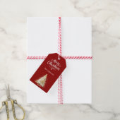 Étiquettes-cadeau Noël blanc et neige (Avec de la ficelle)