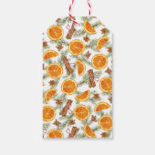 Étiquettes-cadeau Noël Citrus Spice Classic Holiday (Dos)