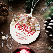 Étiquettes Cadeau Noël Cookie cadeau Baked with Love