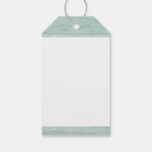 Étiquettes-cadeau Noël côtier Joy Dollar de sable (Dos)