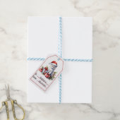 Étiquettes-cadeau Noël de chats mignons (Avec de laficelle)
