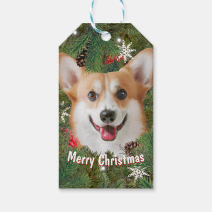 Étiquettes-cadeau Noël de Corgi
