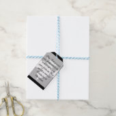 Étiquettes-cadeau Noël de la fierté et du préjugé (Avec de laficelle)