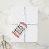 Étiquettes-cadeau Noël de l'agent immobilier (Avec de laficelle)