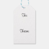 Étiquettes-cadeau Noël de Malamute en Alaska (Dos)