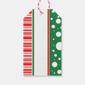 Étiquettes-cadeau Noël délirant (Dos)