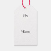 Étiquettes-cadeau Noël des chats de l'Himalaya (Dos)