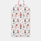 Étiquettes-cadeau Noël des noisettes (Dos)