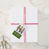 Étiquettes-cadeau Noël des noisettes (Avec de la ficelle)