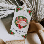 Étiquettes-cadeau Noël du Père Noël de Noël Faveur personnalisée<br><div class="desc">Un Père Noël Fun Colorful Noël Favor Tags cadeaux. Objets correspondants dans notre magasin Cava Party Design.</div>