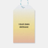 Étiquettes-cadeau Noël du Père Noël NFT (Dos)