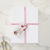 Étiquettes-cadeau Noël Elf Jingle Bells (With Twine)