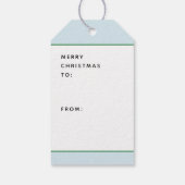 Étiquettes-cadeau Noël équestre (Dos)