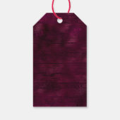 Étiquettes-cadeau Noël équestre pendre en fer à cheval Photo (Dos)