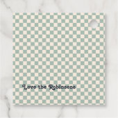 Étiquettes Cadeau Noël Est Mon Favori Vacances Rétro (Dos)