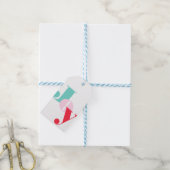Étiquettes-cadeau Noël Joie typographie Balises cadeaux (Avec de laficelle)
