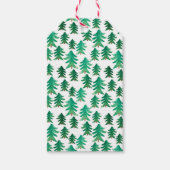 Étiquettes-cadeau Noël | Joli Motif d'arbre de Noël (Devant)