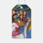 ÉTIQUETTES-CADEAU NOËL MUSICAL ANGELS (Dos)