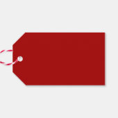 Étiquettes-cadeau Noël Ornament Joie Fête (Dos Horizontal)