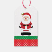 Étiquettes-cadeau Noël Père Noël (Dos)
