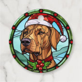 Étiquettes Cadeau Noël Rhodesian Ridgeback (Dos)