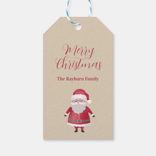 Étiquettes-cadeau Noël Rouge Blanc Vert Arcs-en-ciel & Snowflakes (Dos)