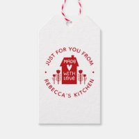 Noël Rouge Cute Personnalisé Fait Avec Amour