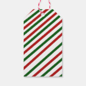 Étiquettes-cadeau Noël Rouge Et Vert (Dos)