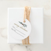 Étiquettes Cadeau NOEL Rustic Winter Berry à partir de Noël Cadeau (En situation)