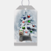 Étiquettes-cadeau Noël Silky Terrier (Dos)