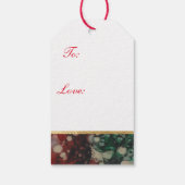 Étiquettes-cadeau Noël Simplement Élégant (Dos)