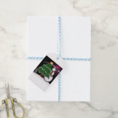 Étiquettes-cadeau Noël Snowman Surprise Holidays (Avec de laficelle)