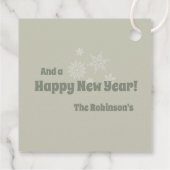 Étiquettes Cadeau Noël Sweet Victorian hiver ange CC1189 (Dos)