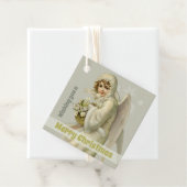 Étiquettes Cadeau Noël Sweet Victorian hiver ange CC1189 (En situation)