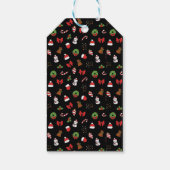 Étiquettes-cadeau Noël Vacances Mignonne Décoration Santa Hat (Dos)