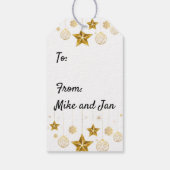 Étiquettes-cadeau Noël victorien Angel vendu en séries (Dos)