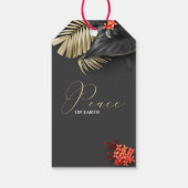 Étiquettes-cadeau Noir Noir Noir Crimson Folio Tropical (Dos)