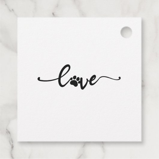 Étiquettes Cadeau Nom de l'animal Chien Chat Photo personnalisée Fun (Dos)