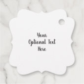 Étiquettes Cadeau Nom personnalisé Symboles de Noël (Dos)