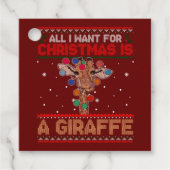 Étiquettes Cadeau nombre (Devant)