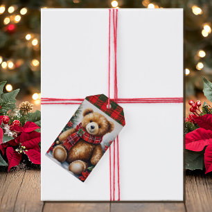 Étiquettes-cadeau Noms de nounours à ajouter Noël