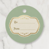 Étiquettes Cadeau Nostalgic Kitschmas  (Dos)