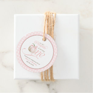 Étiquettes Cadeau Notre Petit Citrouille Fête Son Premier Anniversai
