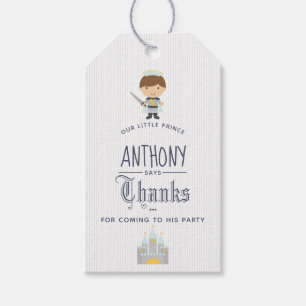 Étiquettes-cadeau Notre Petit Prince Anniversaire Fête Invité Favori