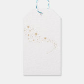 Étiquettes-cadeau Notre première photo de Noël vacances (Dos)