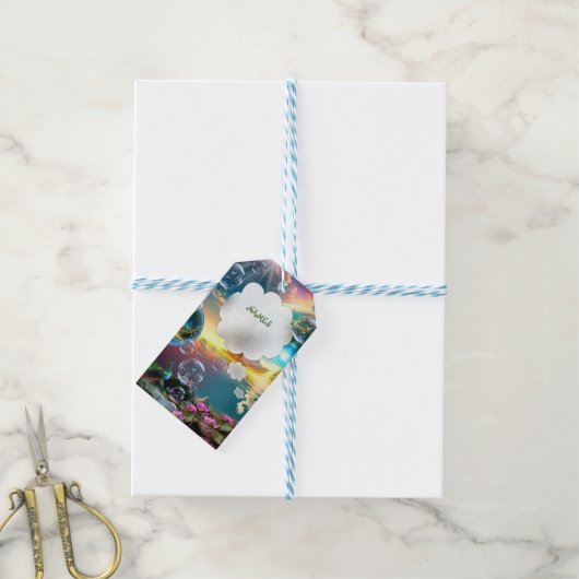 Étiquettes-cadeau Notre soleil est une étoile et un foie (Avec de laficelle)