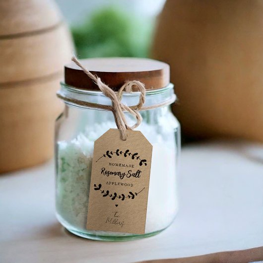 Étiquettes-cadeau Nourriture maison do-it-yourself vacances Hostals 