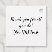 Étiquettes Cadeau nous avons besoin de plus d'infirmières comme vous (Dos)