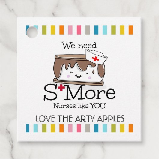 Étiquettes Cadeau nous avons besoin de plus d'infirmières comme vous (Devant)