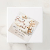 Étiquettes Cadeau Nous pouvons attendre Boho Baby shower neutre genr (En situation)